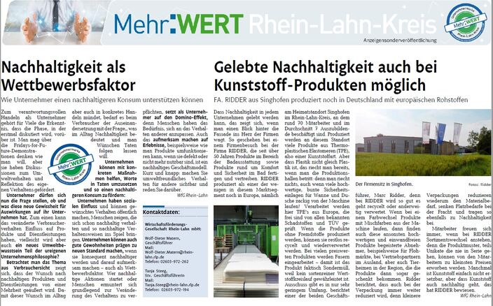 Mehrwert für die Umgebung