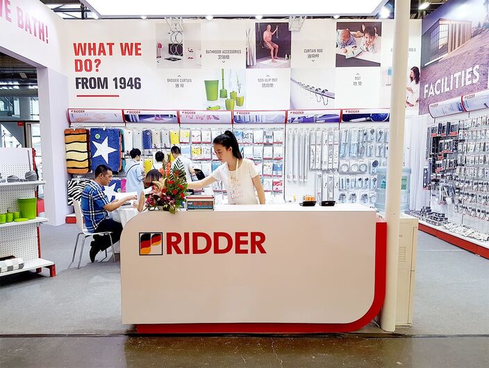 Stand des Unternehmens RIDDER